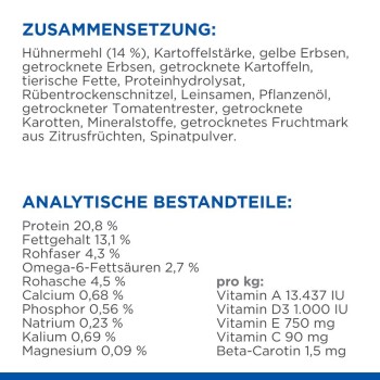 Hill's Science Plan No Grain Mature Adult 7+ mit Huhn ohne Getreide 2x14 kg